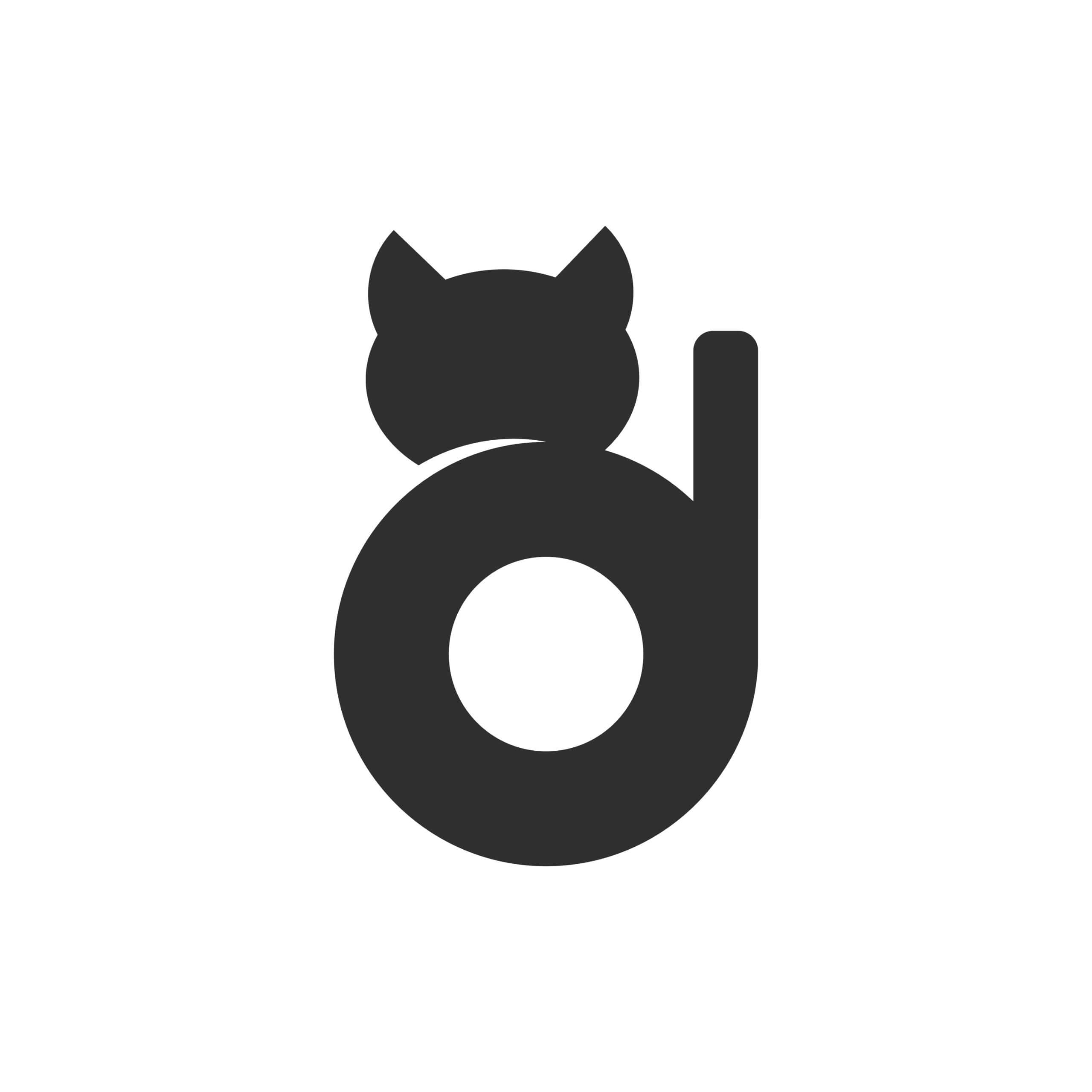 The Discerning Cat logo