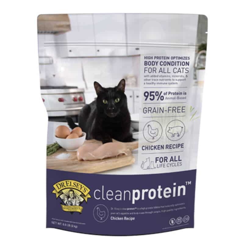 dr elseys clean protein cat food for cats with ibd